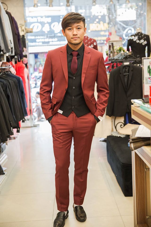 Suit Đỏ Đô KH126