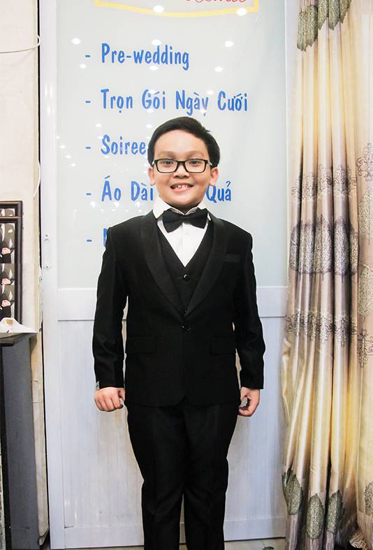 Bộ Áo Vest Tuxedo Dành Cho Bé TraiTE020