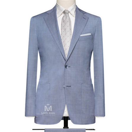 Hight Blue Notch Label Suit 624DT60748
