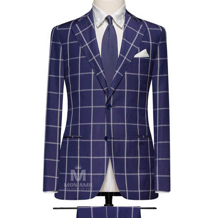 Dark Blue Notch Label Suit Fine Dandy 59515DT601