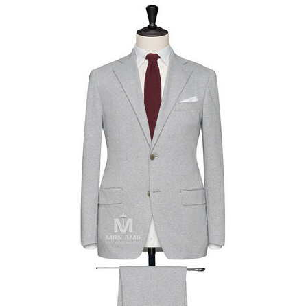 Light Grey Notch Label Suit 624DT60701