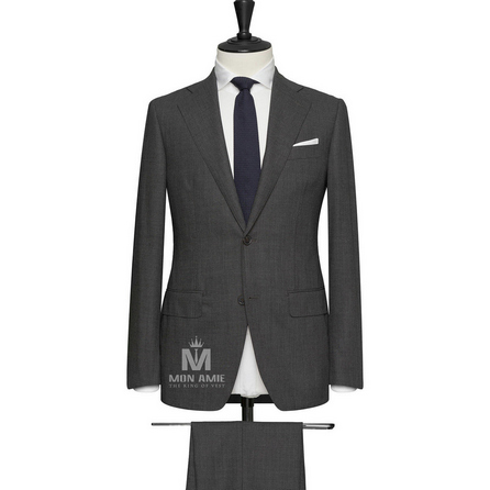 Medium Grey Notch Label Suit 523702