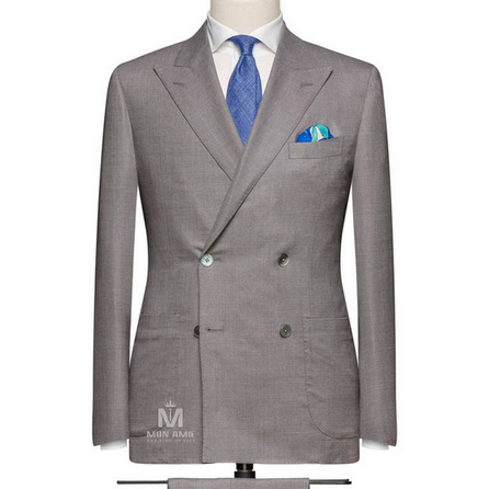 Medium Grey Peak Label Suit 624DT60759
