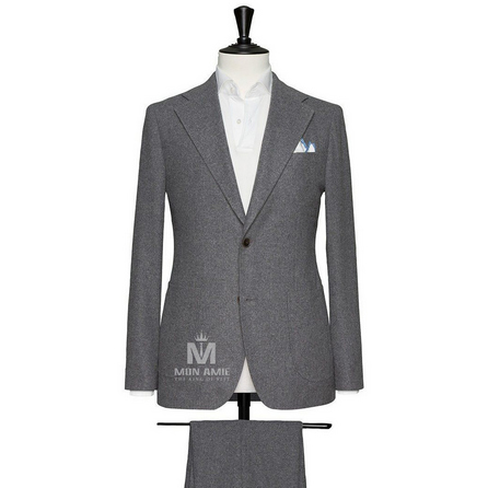 Medium Grey Notch Label Suit 8270CE0049