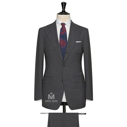 Medium Grey Notch Label Suit 624DT60704