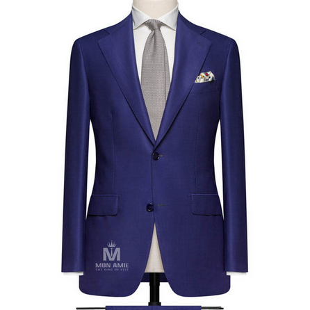 Royal Blue Notch Label Suit 71106DT7006