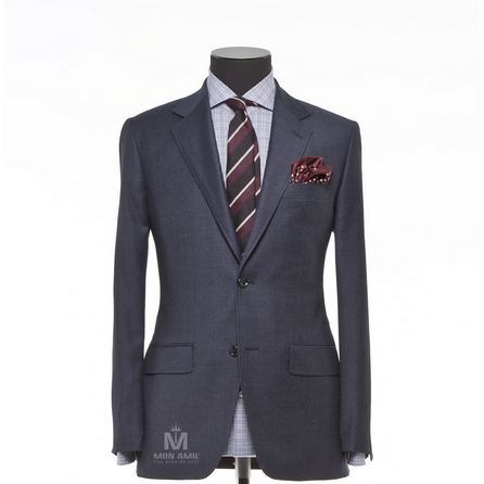 Glencheck Blue Notch Label Suit 71113DT7002