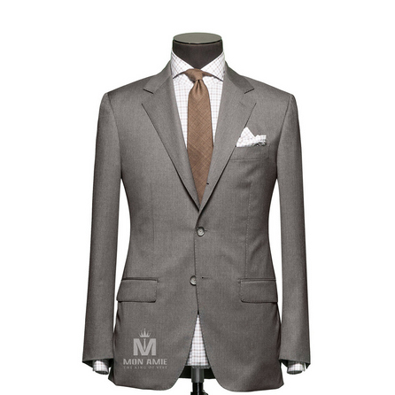 Stripes Grey Notch Label Suit 6965CE0309