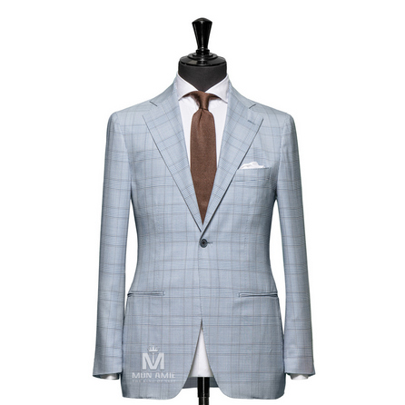 Glencheck Blue Notch Label Suit 789DT70085
