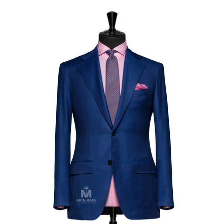 Birdseye Blue Notch Label Suit 624DT60781