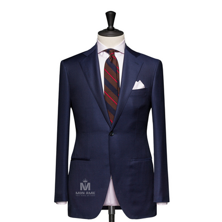 Plain Blue Notch Label Suit 6964CE0003