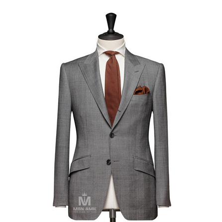 Glencheck Grey Peak Label Suit 624DT60784