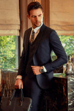 VEST 3 MẢNH DARK GREY - Ảnh 2