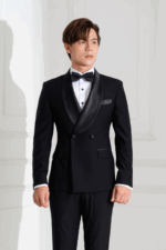 VEST 3 MẢNH TUXEDO ĐEN