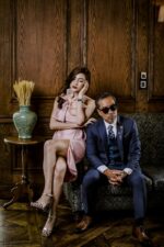 VEST 3 MẢNH MIDNIGHT COBALT STRIPE - Ảnh 2