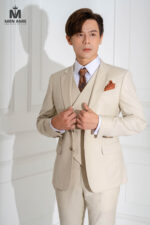 VEST 3 MẢNH CREAM - Ảnh 6