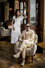 VEST 3 MẢNH CREAM TÚI HỘP CAO CẤP - Ảnh 3