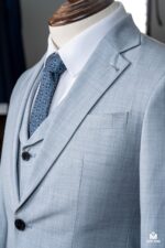 VEST 3 MẢNH LIGHT BLUE - Ảnh 4