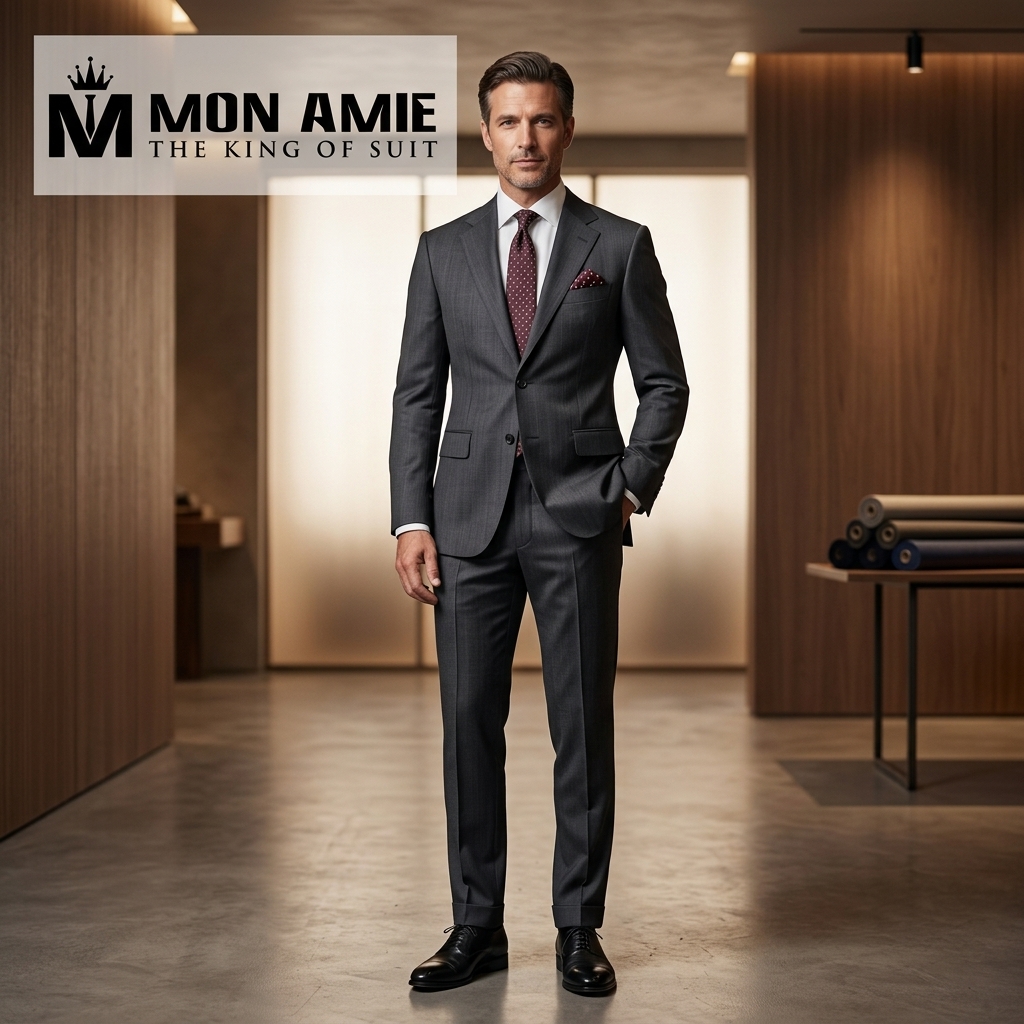 fit suit và quy tắc vai áo chuẩn mực