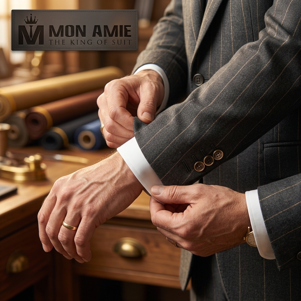 fit suit và tỉ lệ chiều dài áo khoác