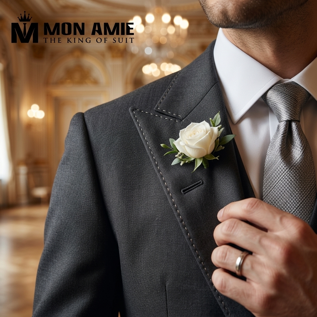 suit cưới phong cách cổ điển sang trọng