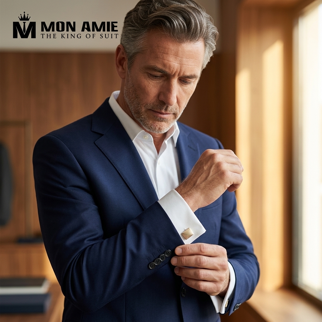 phối suit chuẩn phom dáng và kích thước