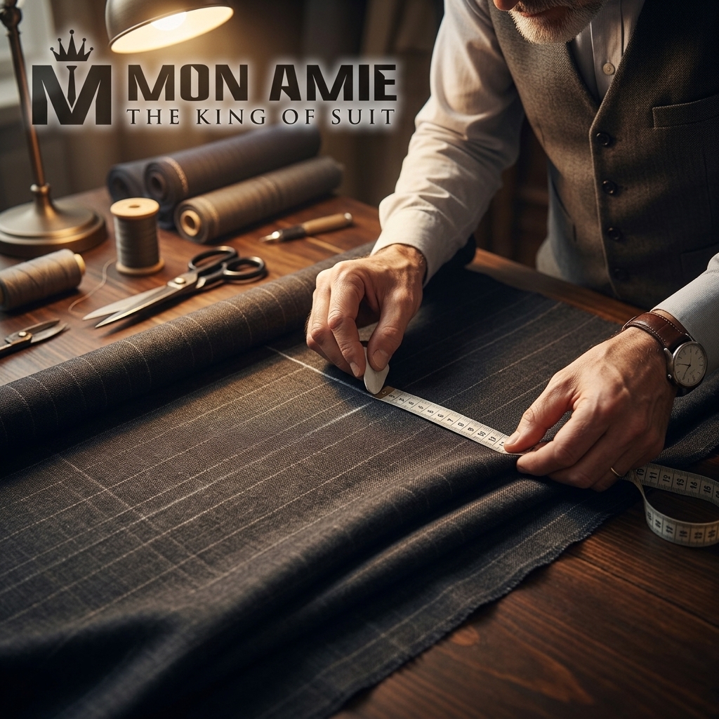 Dịch vụ may suit cưới gấp chuyên nghiệp tại Mon Amie