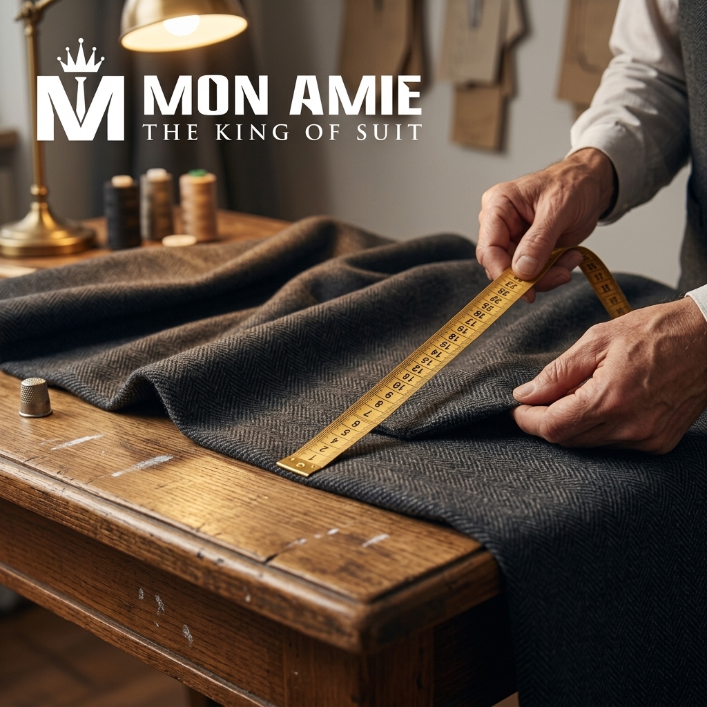 fast tailor Saigon measuring premium fabric