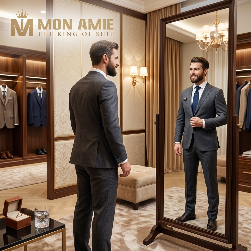 may suit cưới mất bao lâu và sự tỉ mỉ trong từng chi tiết