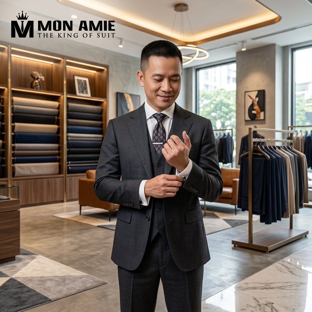may vest doanh nhân tphcm phong cách Bespoke đẳng cấp