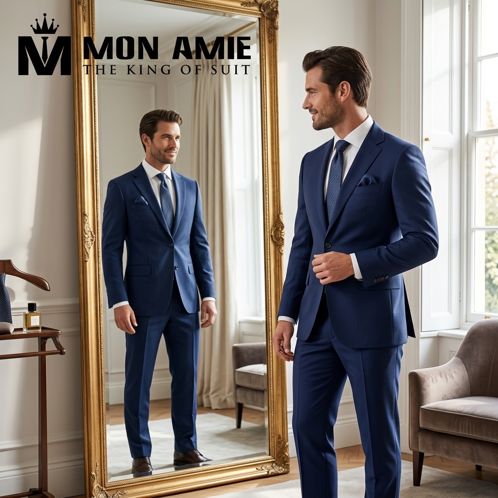 thuê hay may suit cưới và chú rể lịch lãm