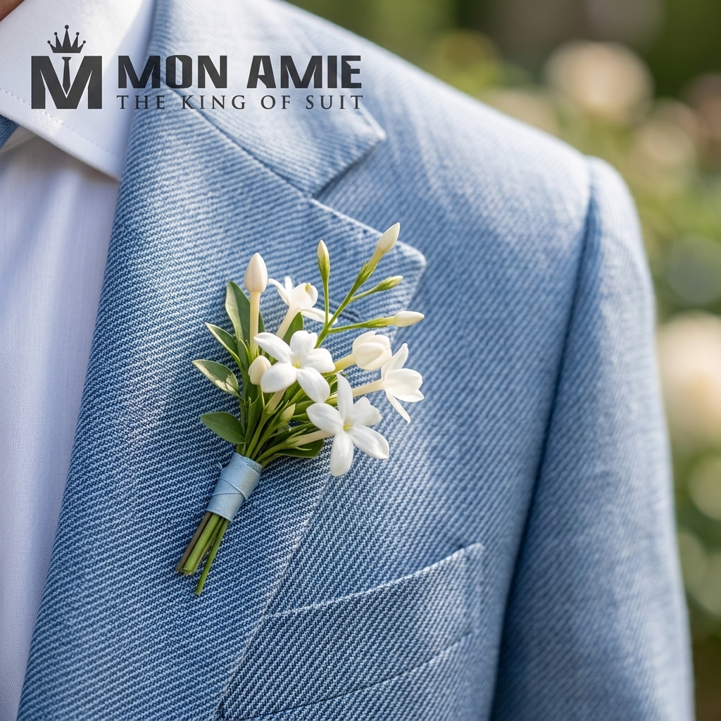 suit cưới garden wedding phong cách hiện đại tại Mon Amie