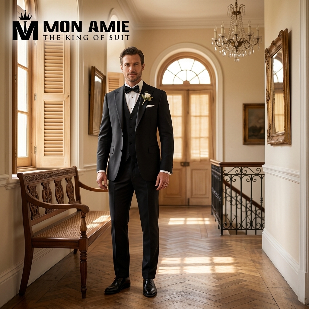suit cưới truyền thống phong cách Bespoke sang trọng