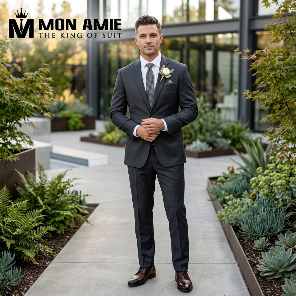 tuxedo cưới và suit cưới hiện đại cho chú rể