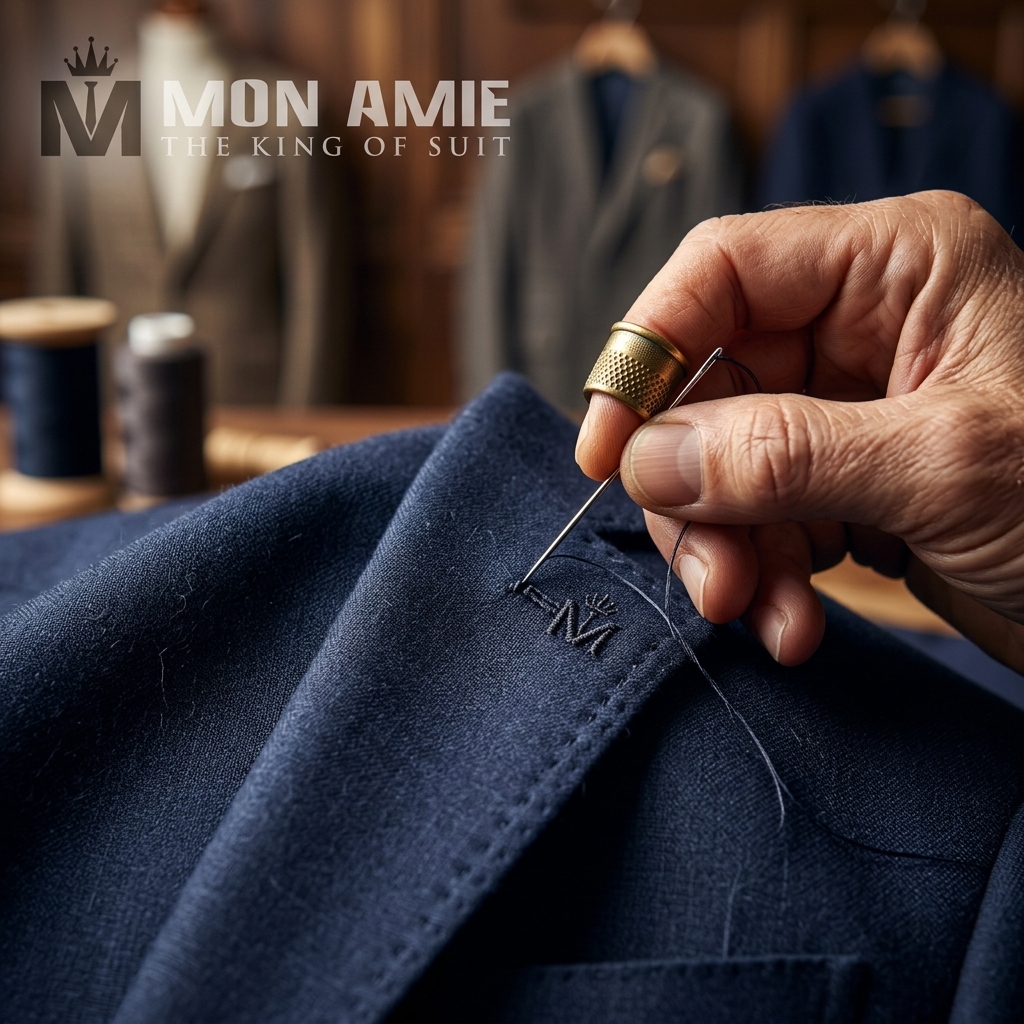 suit may đo thủ công tinh xảo tại Mon Amie
