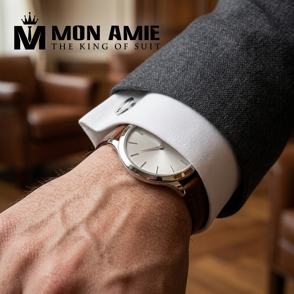 đồng hồ với suit và nghệ thuật phối đồ tinh tế