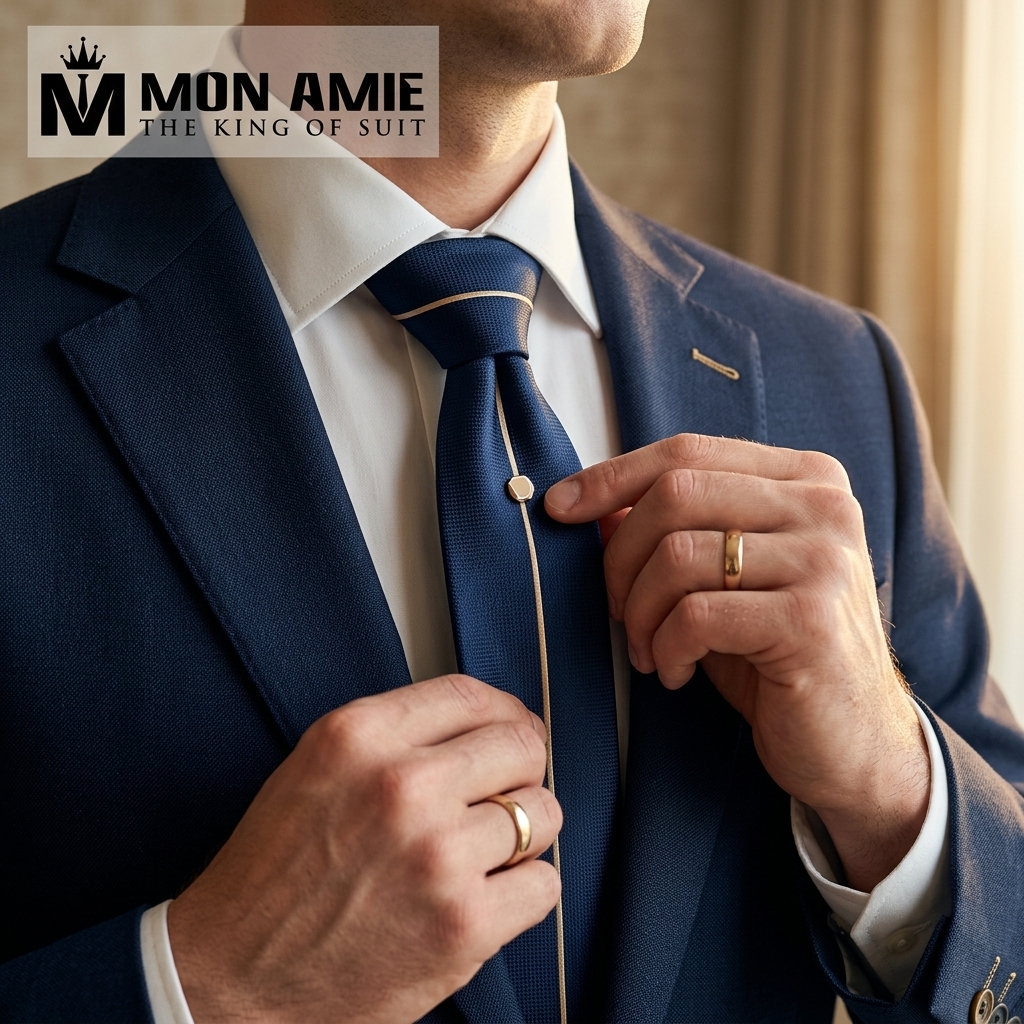 wedding suit Vietnam tailored from luxury Italian fabric