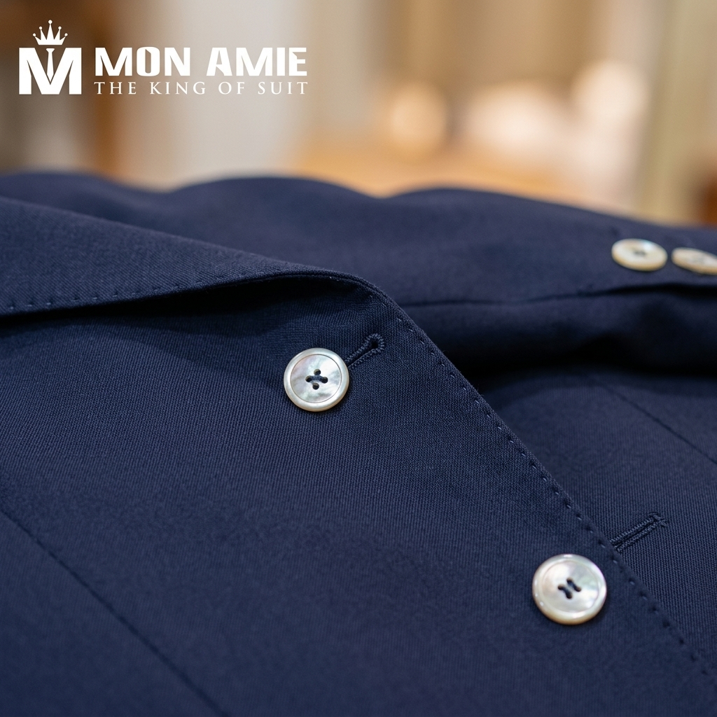 Old Money Suit với chất liệu vải thượng hạng và đường may thủ công