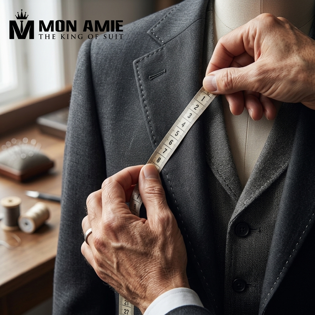 Suit khác gì vest và chi tiết áo gile thủ công