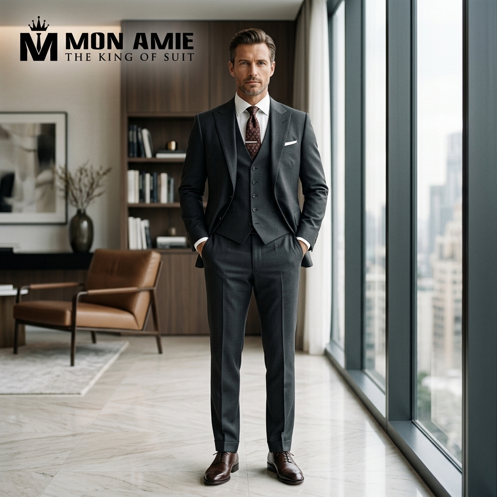 Suit khác gì vest trong phong cách may đo cao cấp
